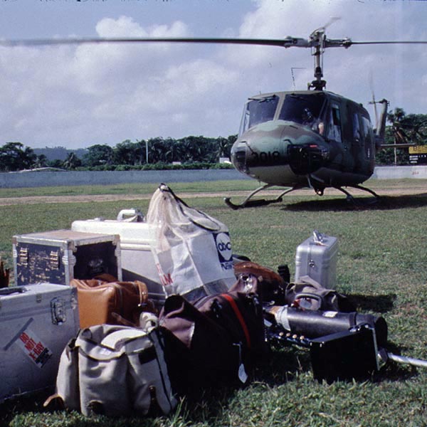 Equipment packed and ready for the trip