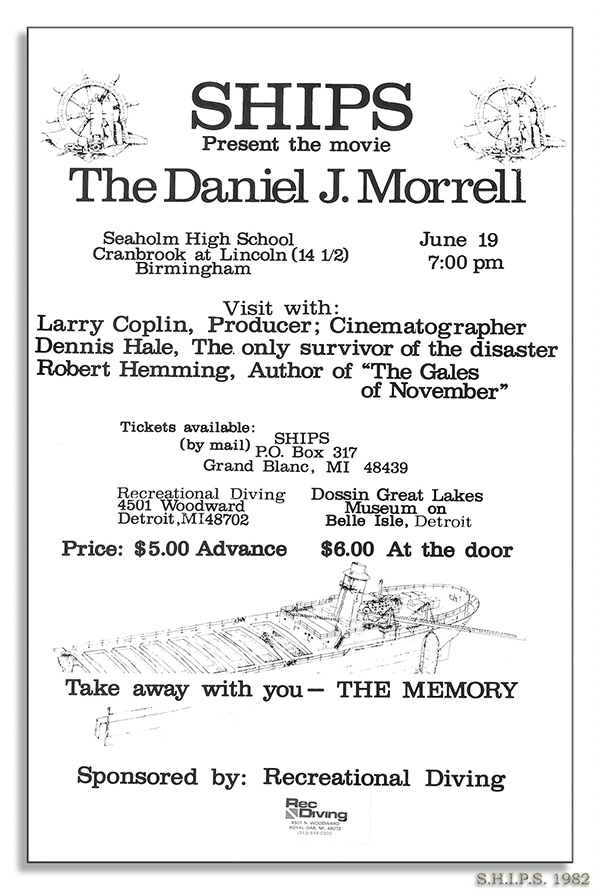 Morrell Film Show Flyer